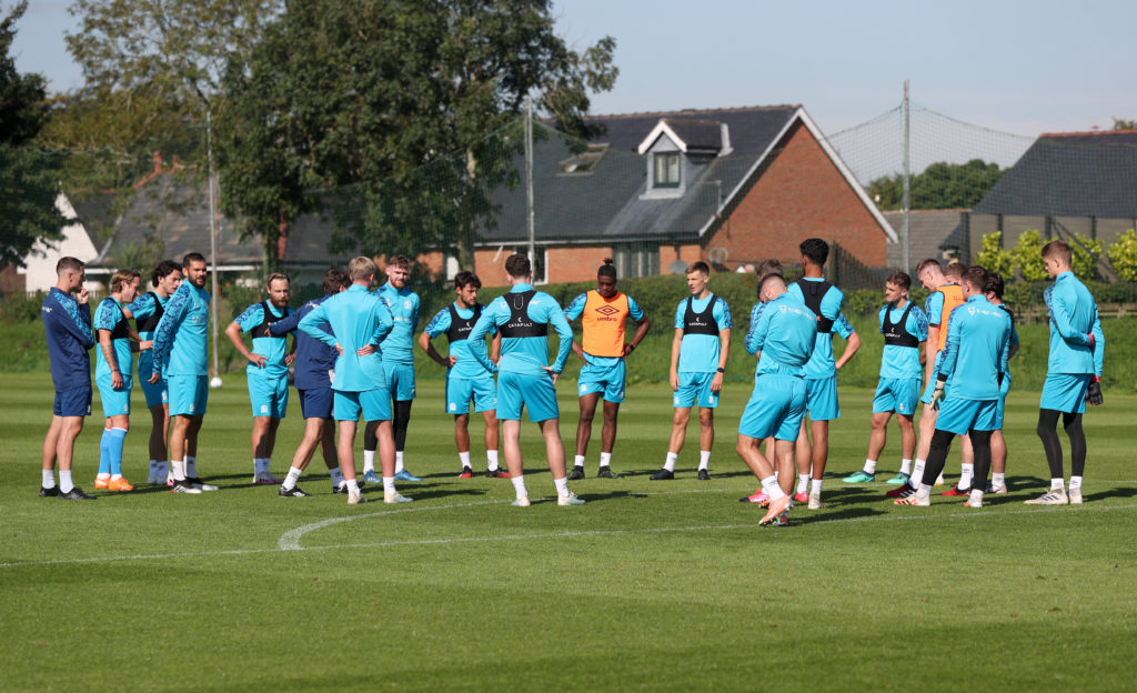 Blackburn Rovers Training Session